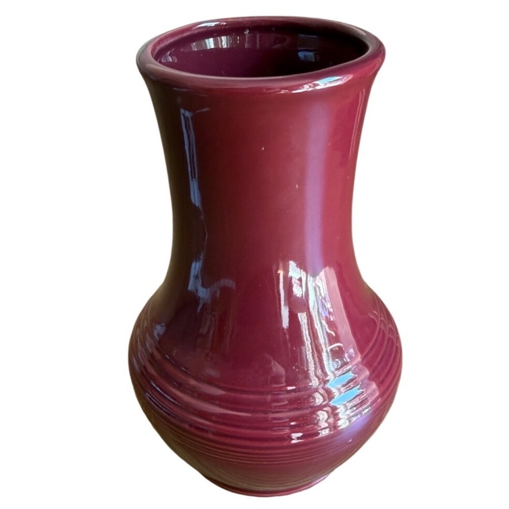 Fiesta Royalty Vase Scarlet Red 7.5" Fiestaware HLC USA Homer Laughlin